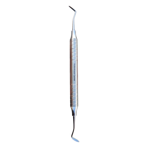Single-ended amalgam carver instrument for occlusal adjustments