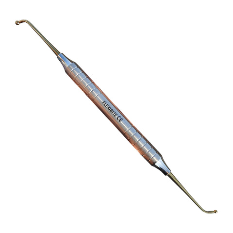 Professional dental ball burnisher instrument for occlusal adjustments