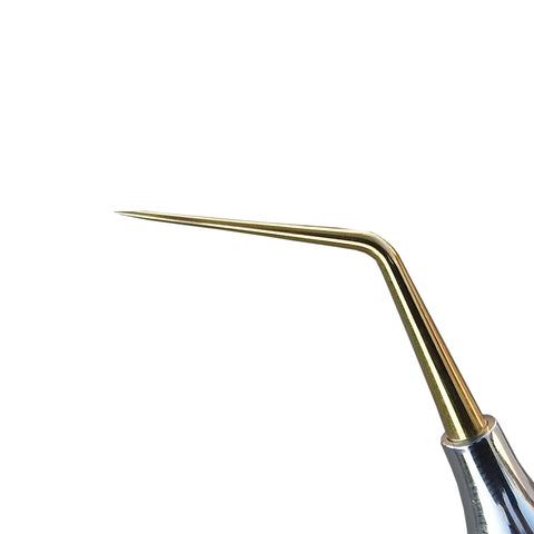 DG16 endodontic explorer for precise canal orifice location