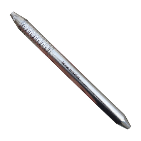 Sterile front-surface dental mirror with ergonomic handle