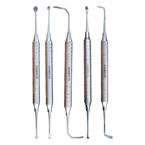 Dental sinus lift tools including osteotomes and elevators