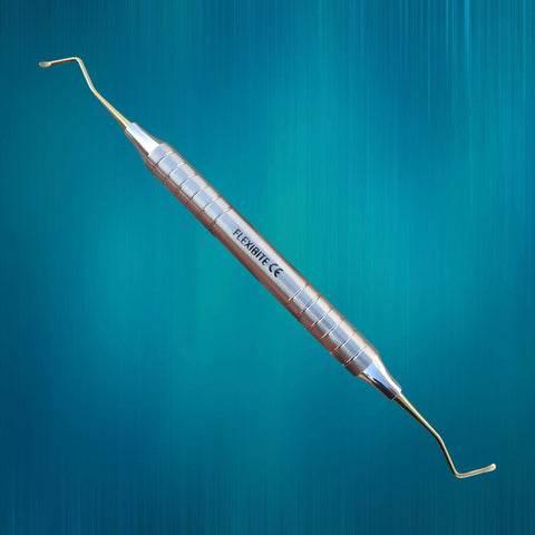 Dental spoon excavator for removing caries and soft dentin  
